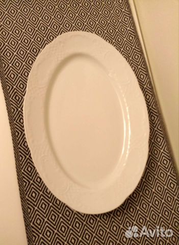 Блюдо фарфор Von Hacker