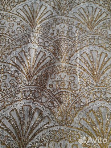 Отрез ткани парча