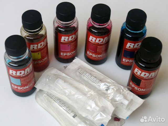 Чернила RDM для принтеров Epson