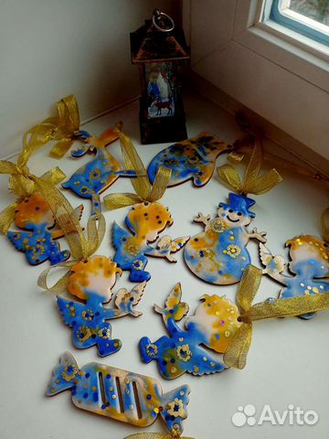 Новогодние игрушки ручной работы