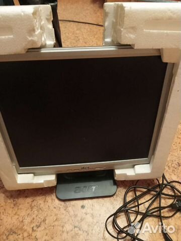 Монитор Acer 17. На Запчасти