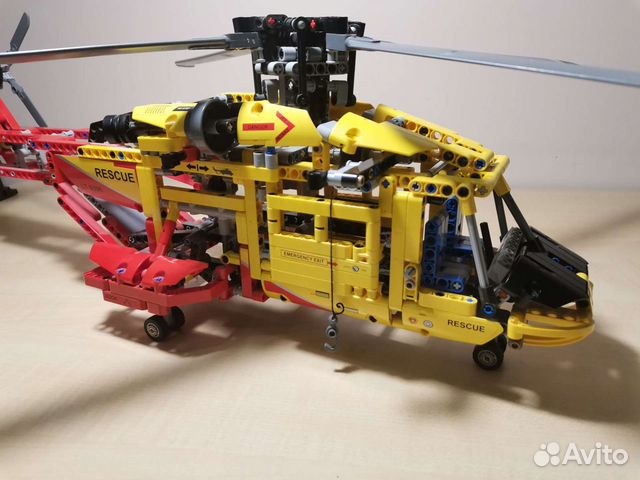 Lego Technic 9396 спасательный вертолет