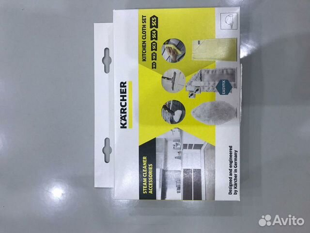 Новый комплект микроволоконных салфеток Karcher