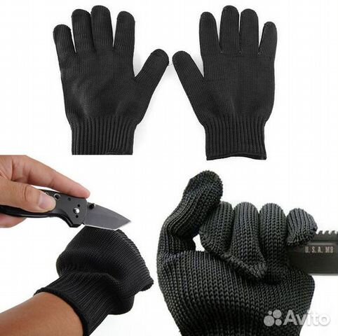 Кевларовые перчатки порезостойкие