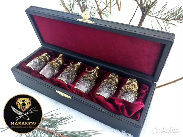 Подарок мужчине набор рюмок перевёртыши