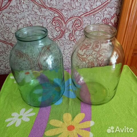 Банки стеклянные 3 и 2 литра