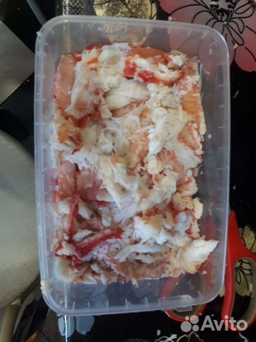 Мясо краба