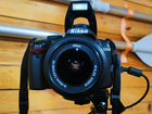 Зеркальный фотоаппарат Nikon d3000 kit объявление продам