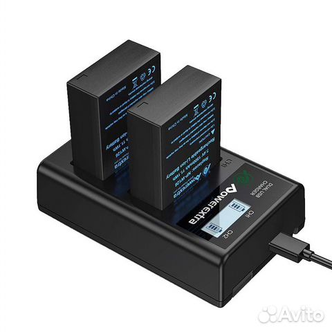 Зарядное устройство+2акб Powerextra NP-W126