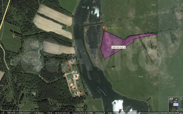 Участок 4,36 га (ИЖС)