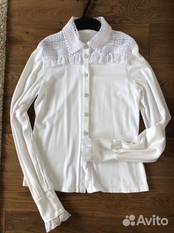 Школьная блузка рубашка 152 158 164