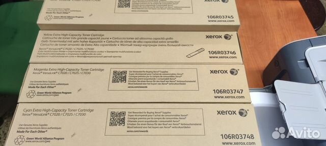 Картриджи для Xerox VersaLink C7020/7025/7030