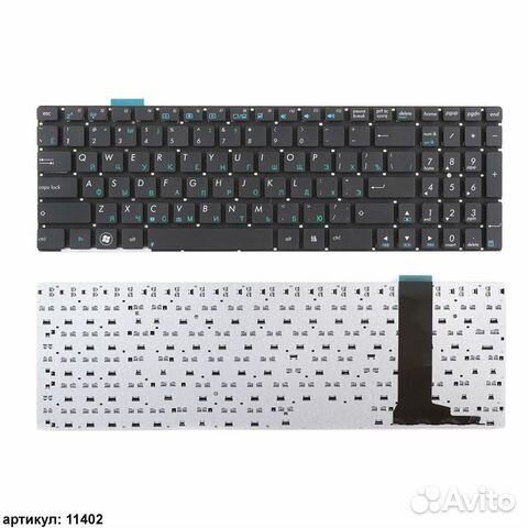 Клавиатура для ноутбука Asus G56, N56, N76 черная