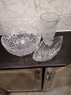 Хрусталь Чехия, СССР, винтаж, торг