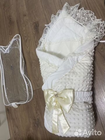 Тёплый конверт на выписку