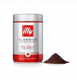 Кофе Illy (Илли) 250г молотый