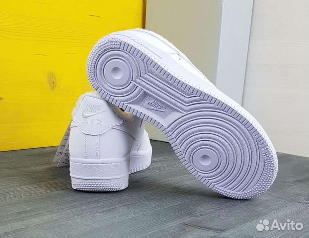 Зимние Nike Air Force кроссовки новые женские