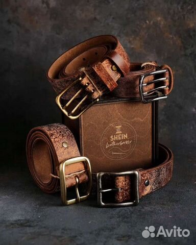 Ремень мужской натуральная кожа