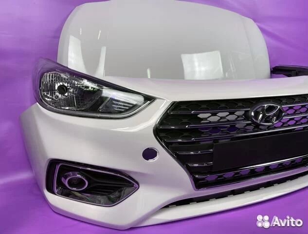 Фара Бампер Капот Крыло в Цвет Hyundai Solaris