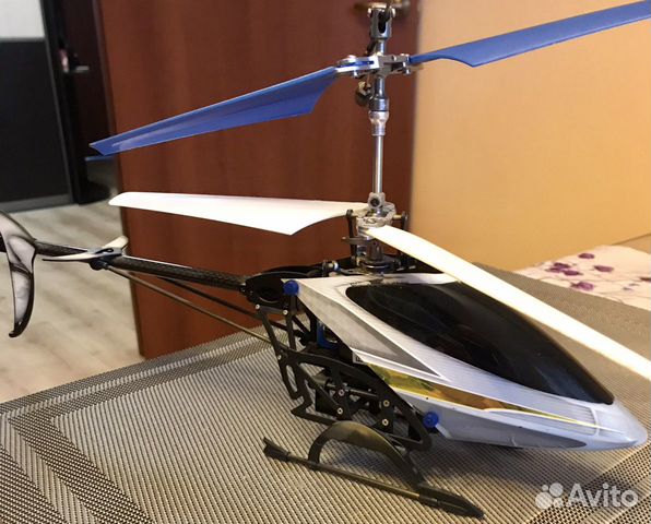 Радиоуправляемый вертолет lama в обвесе X-treme