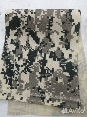 Ткань Оксфорд 600 Rip-stop камуфляж пиксель цифра