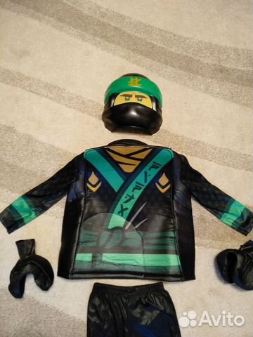 Костюм новогодний Лего Ниндзяго 4-6 лет