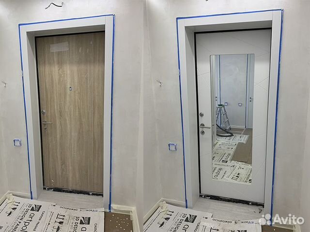 Замена накладки (мдф панели) на входной двери