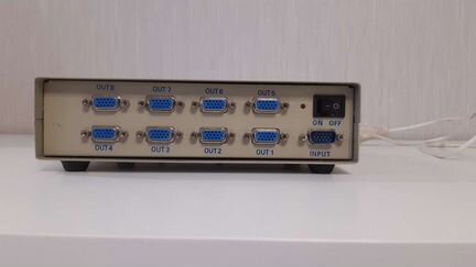 Разветвитель сплиттер VGA 1Х8