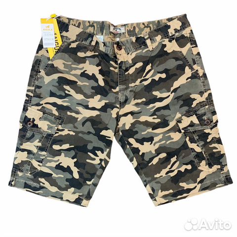 Шорты карго камуфляж Aigula 83400