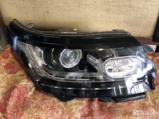 Капот Land Rover Range Rover Vogue 4 фара правая