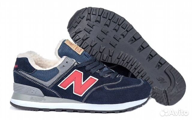 Кроссовки зимние new balance 574
