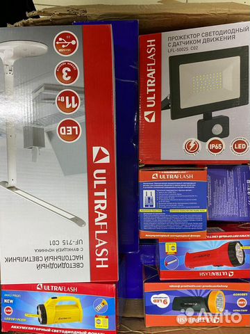 Лампы, прожектора, светильники не рабочие