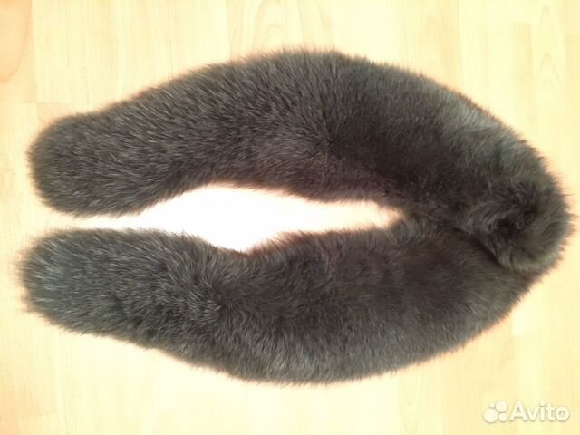 Воротник из песца новый