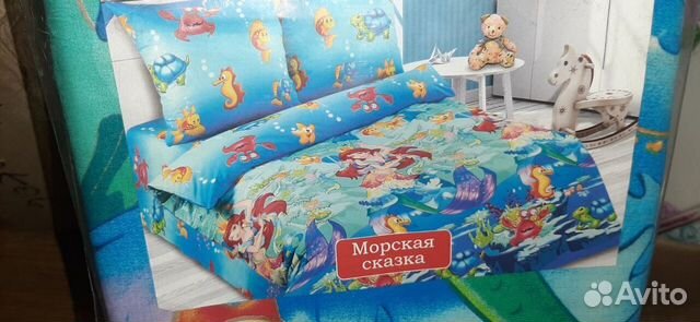 Комплект постельного белья в кроватку