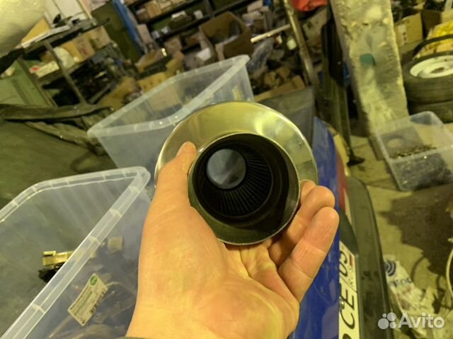 Глушитель прямоточный нержавейка новый 76 мм