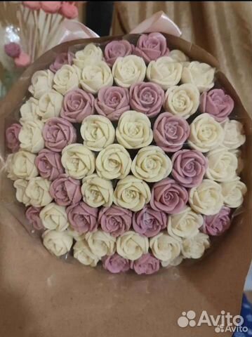 Шоколадные розы, пионы