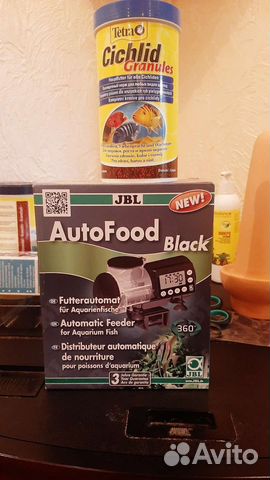 Новая Автокормушка для рыб JBL AutoFood black