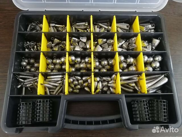 Набор рыболовных грузов (чебурашки, кормушки и др)