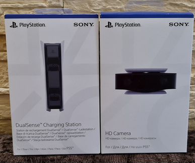 Зарядное станция Sony ps 5 + Камера HD комплект
