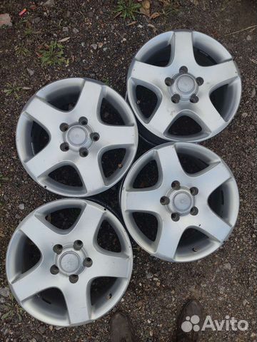 Диски литые оригинальные r17 на Touareg