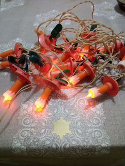 Гирлянда новогодняя СССР