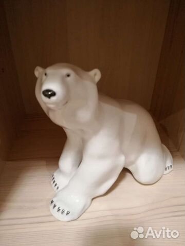Медведь Фарфор статуэтка