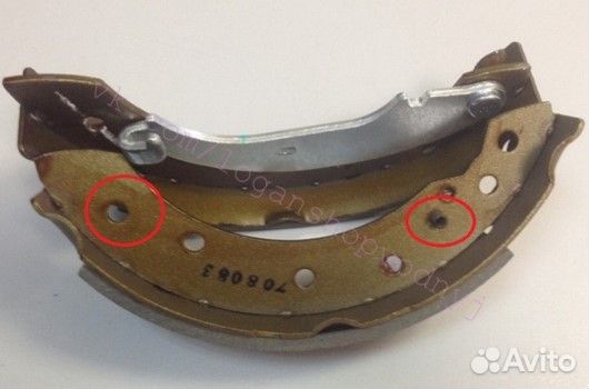 Задние тормозные колодки ATE 03.0137-0312.2