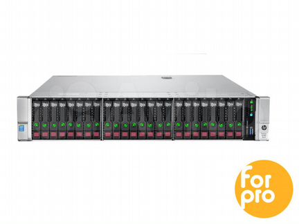 Сервер HP DL380 Gen9 24SFF 2xE5-2680v4 128GB, P840