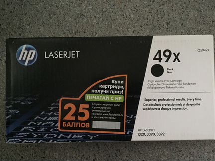 HP 49X, Оригинальный лазерный картридж HP LaserJet