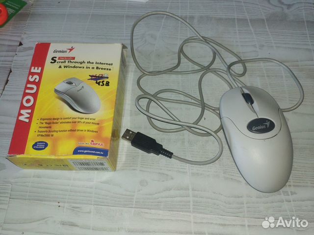 Мышь genius netscroll 110 USB
