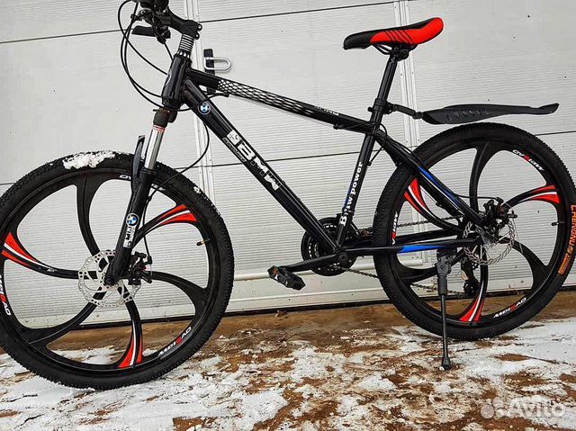 Велосипед на литых дисках