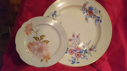 Фарфор, Гжель, Хохлома и другое конца 60-х - 70-ые