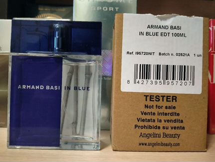 Armand basi in blue 100ml edt оригинал тестер