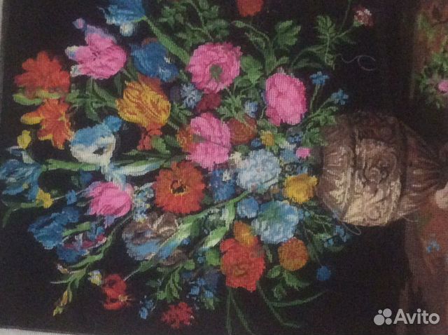 Вышивка канва с рисунком